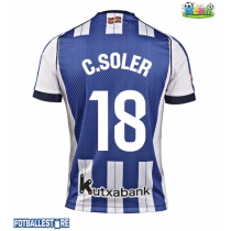 Real Sociedad Carlos Soler #18 Hjemmedrakt 2025-26 Kortermet